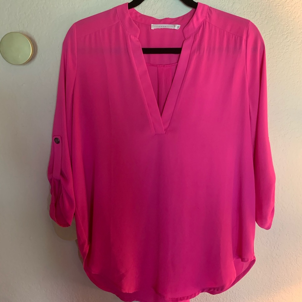 Lush hot pink blouse